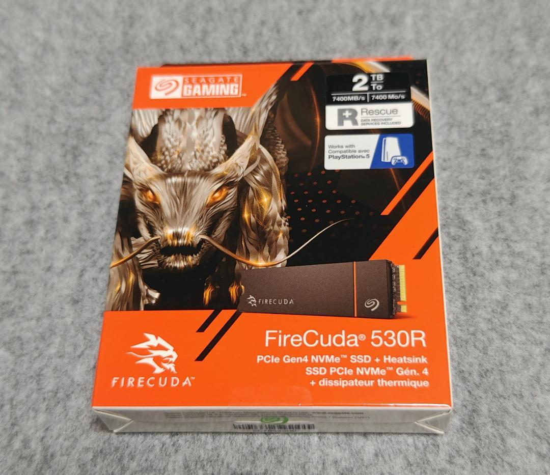 FireCuda 530R 2TB SSD ②DRAMキャッシュ搭載＆高耐久