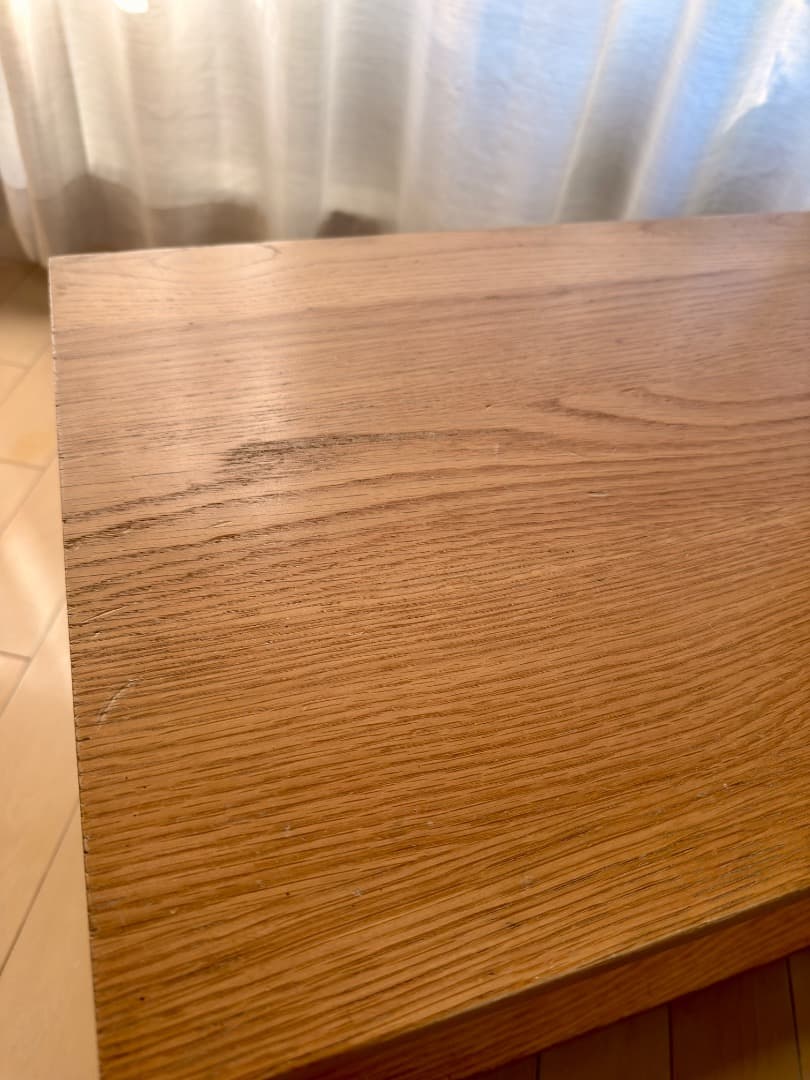 【廃盤品希少】無印良品　テーブルベンチ