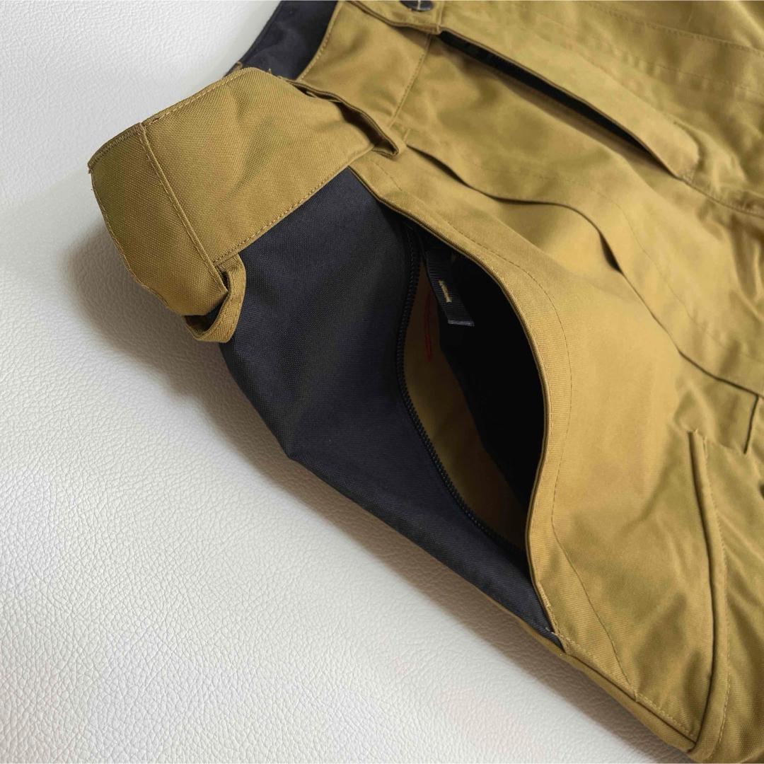 6606 バートン　パンツ　メンズ バイカラー　ダブルニー　ベージュ　ブラック