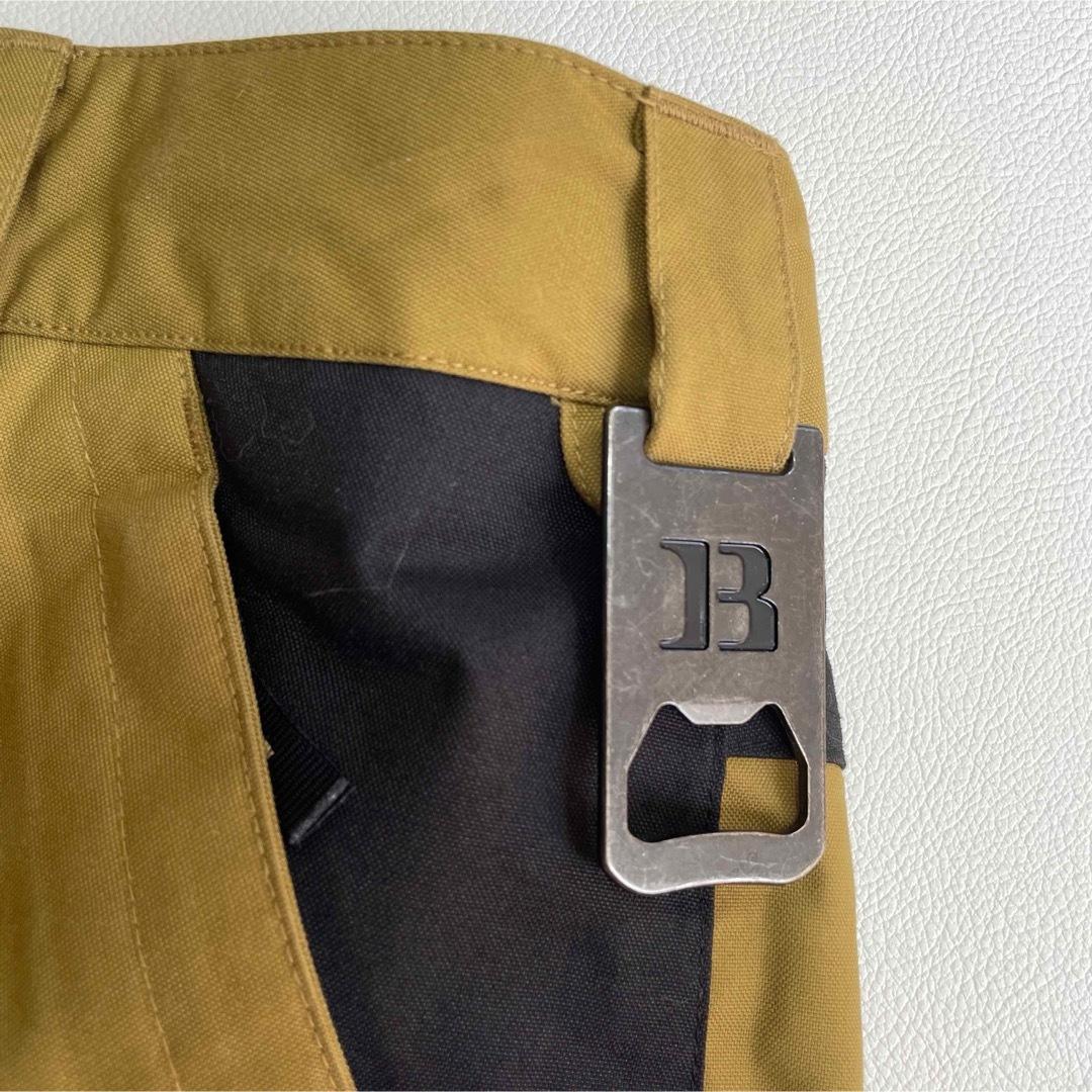 6606 バートン　パンツ　メンズ バイカラー　ダブルニー　ベージュ　ブラック