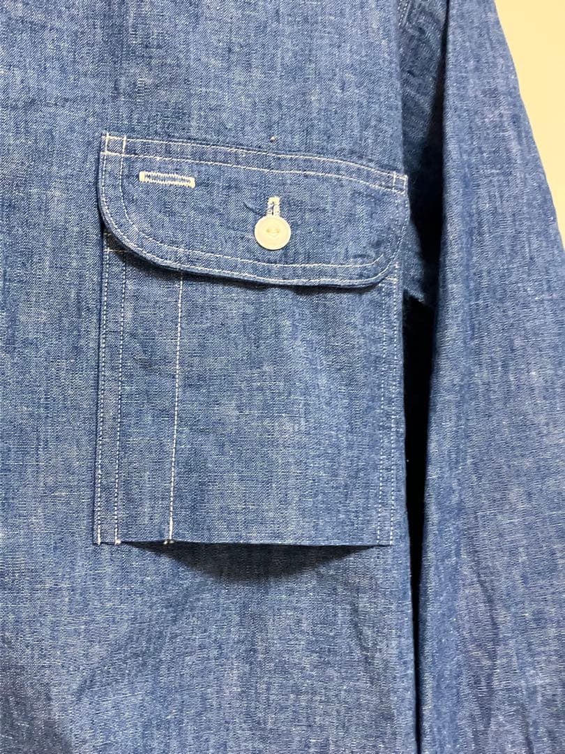 ウェアハウス BIG YANK 42 シャンブレーシャツ ワークシャツ 3048