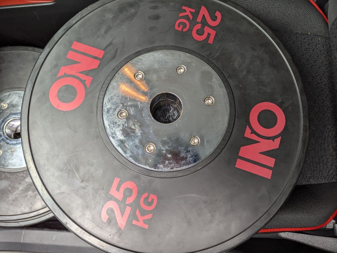 ONI 25 KG ダンベルプレート2枚