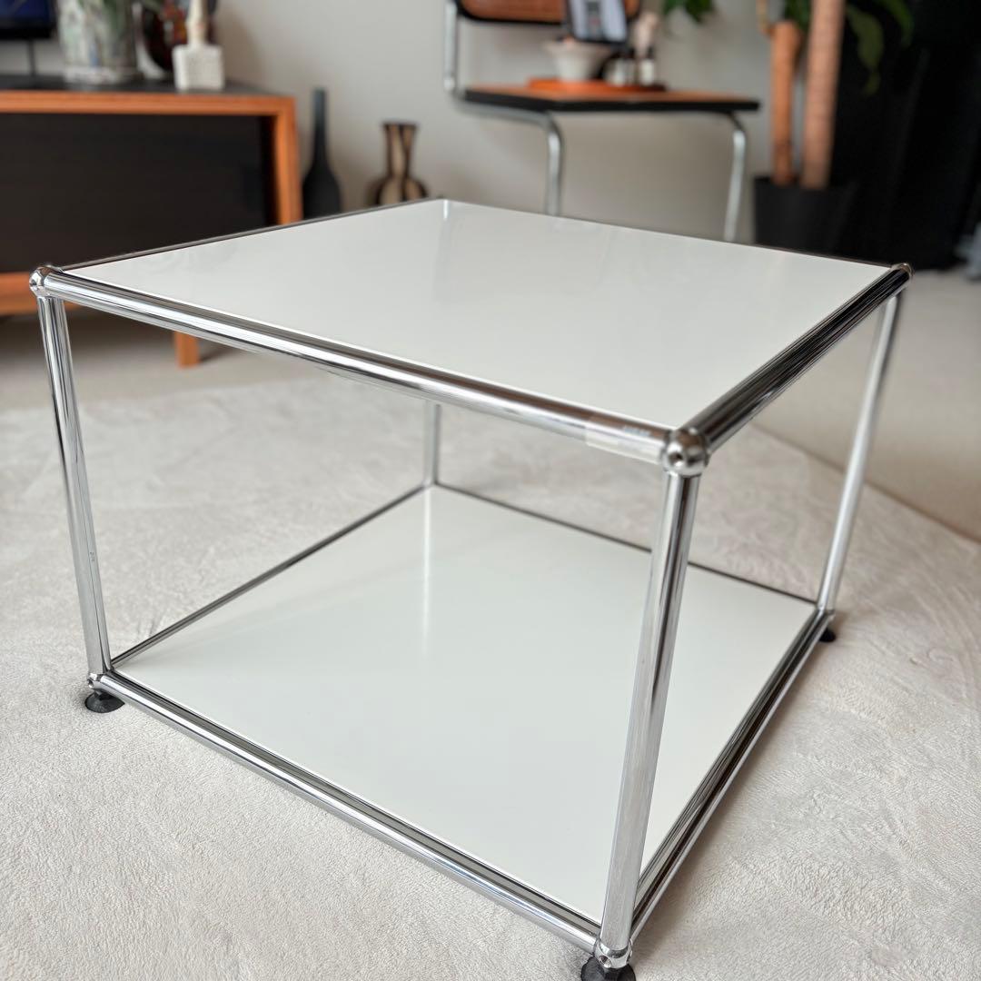 USM Haller USMハラー サイドテーブル ホワイト