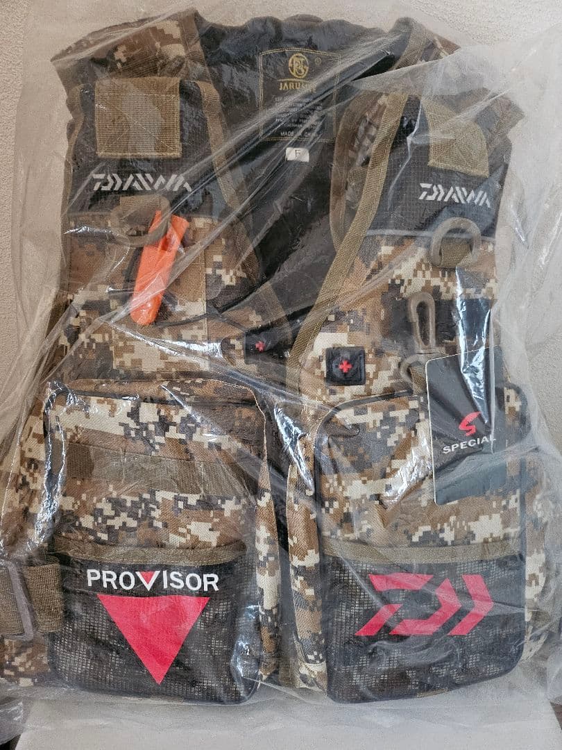 DAIWA JARUSITE フィッシング ライフジャケット Fサイズ