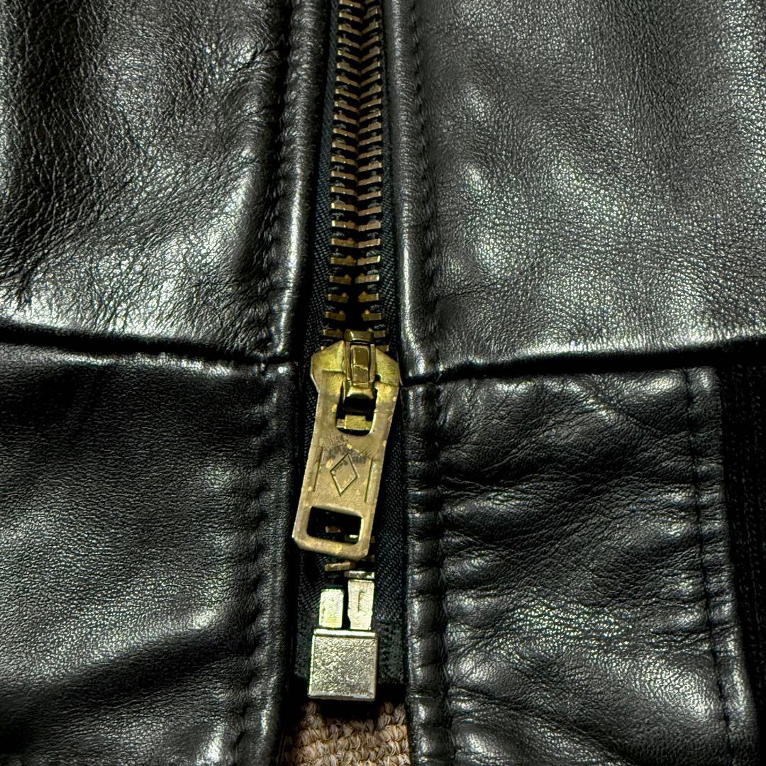 【牛革】SCHOTT レザー MA-1 ジャケット