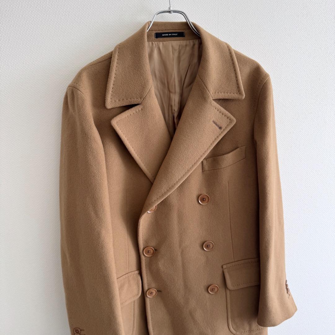 カシミヤ100% TAGLIATORE Brilla別注 ダブルチェスターコート