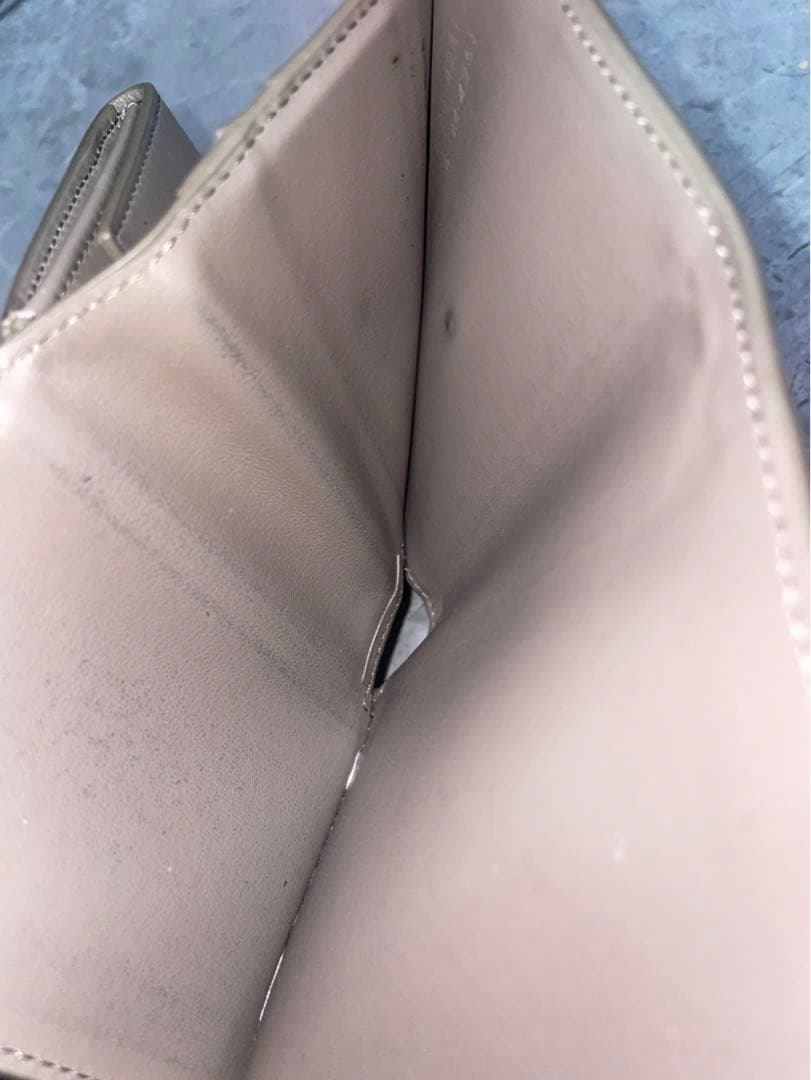 m*n様 CELINE (セリーヌ) トリオンフ コンパクトウォレット グレージ