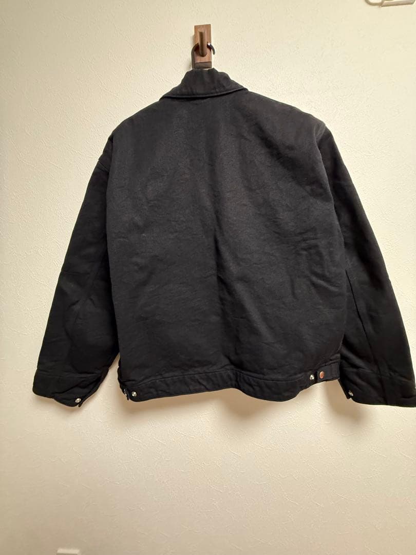 シ*ル様 COMOLI 26ss ブラックデニム ジップショート ジャケット 3