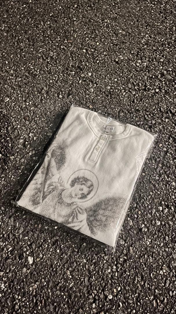 VALLAD V.HENRY NECK L/S ホワイト iO着用 サーマル