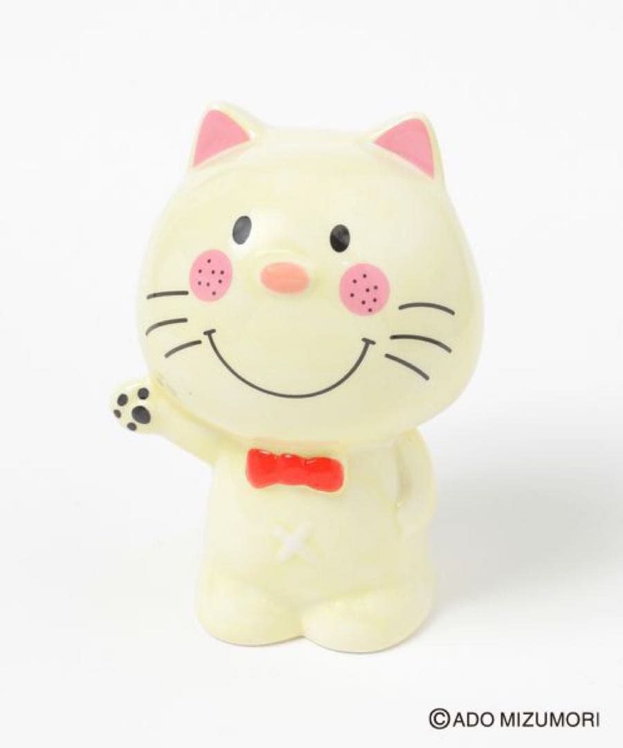 studio CLIP 陶器貯金箱[水森亜土コラボ] ミータン　女の子