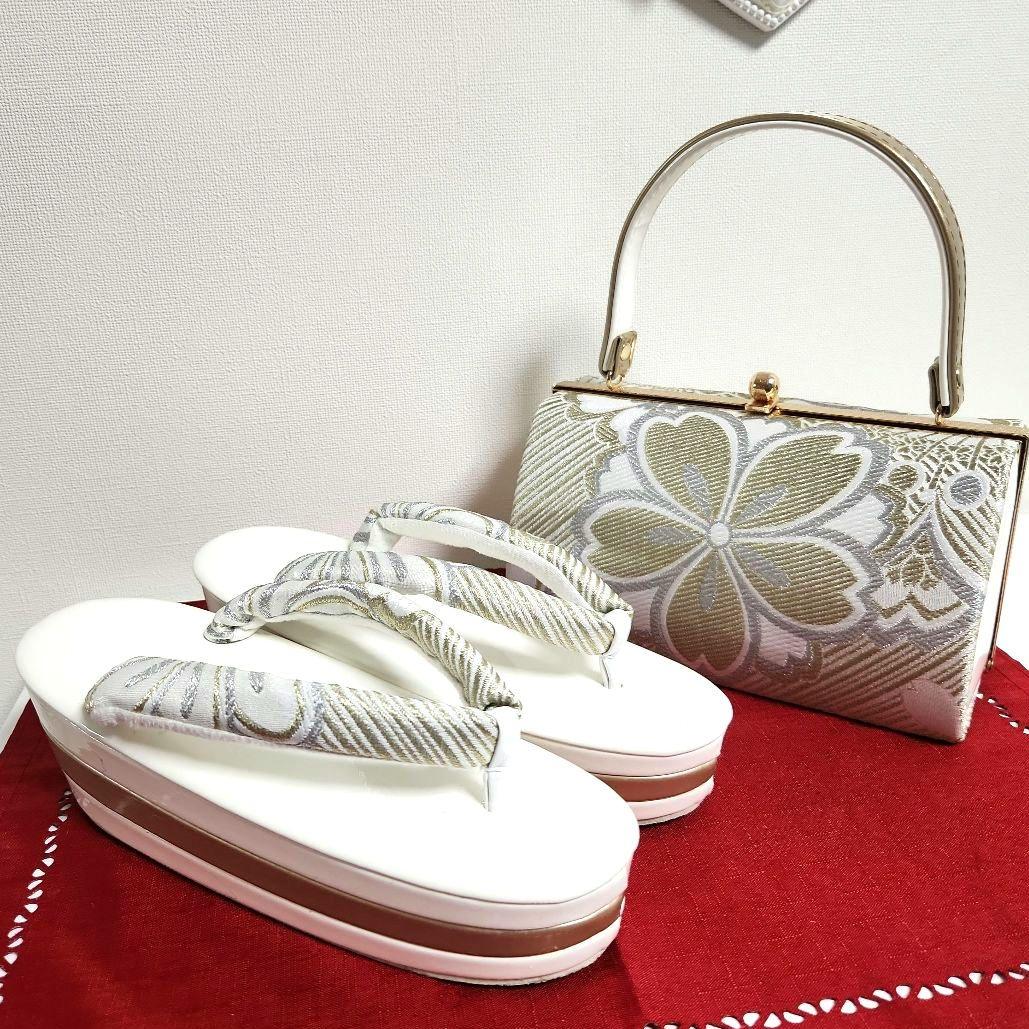 辻ヶ花振袖 1式セット 草履バッグ付き