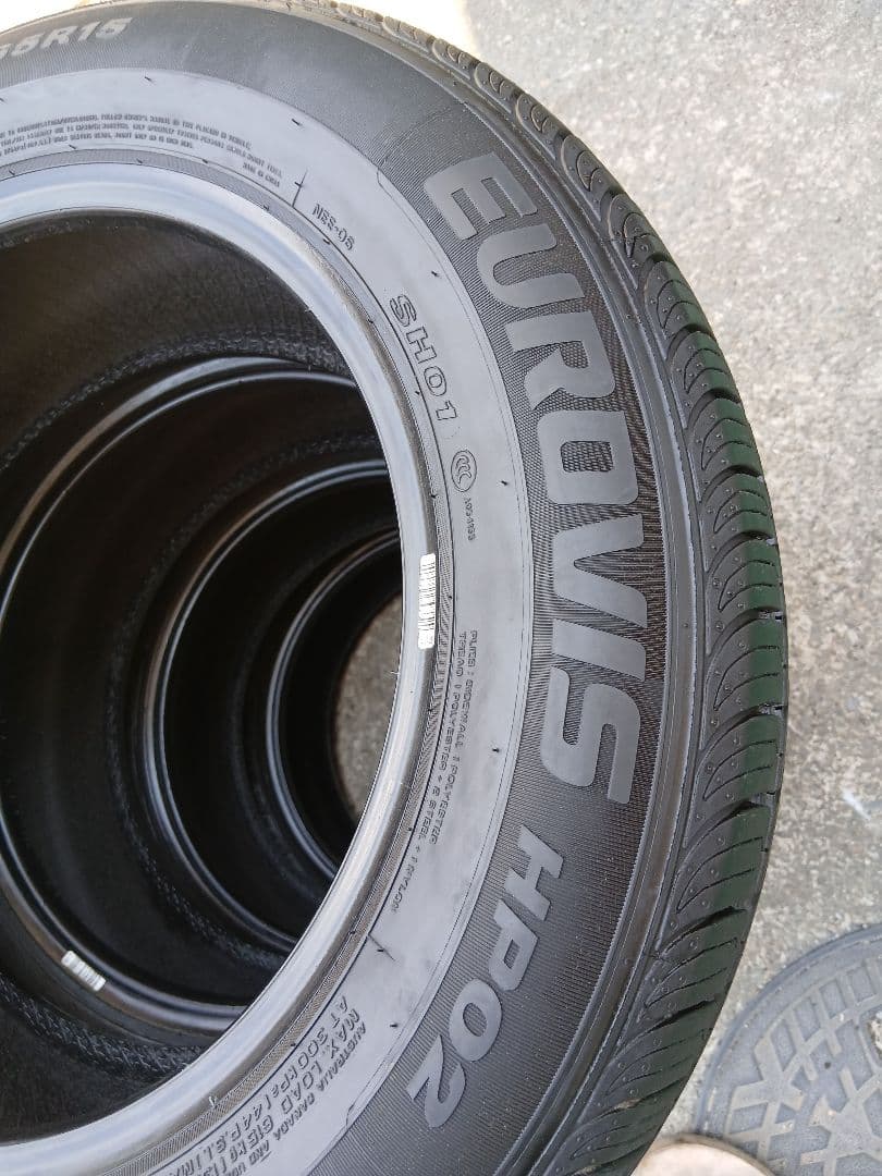 ②Loadstoneロードストーン EUROVIS 195/65R15 2本