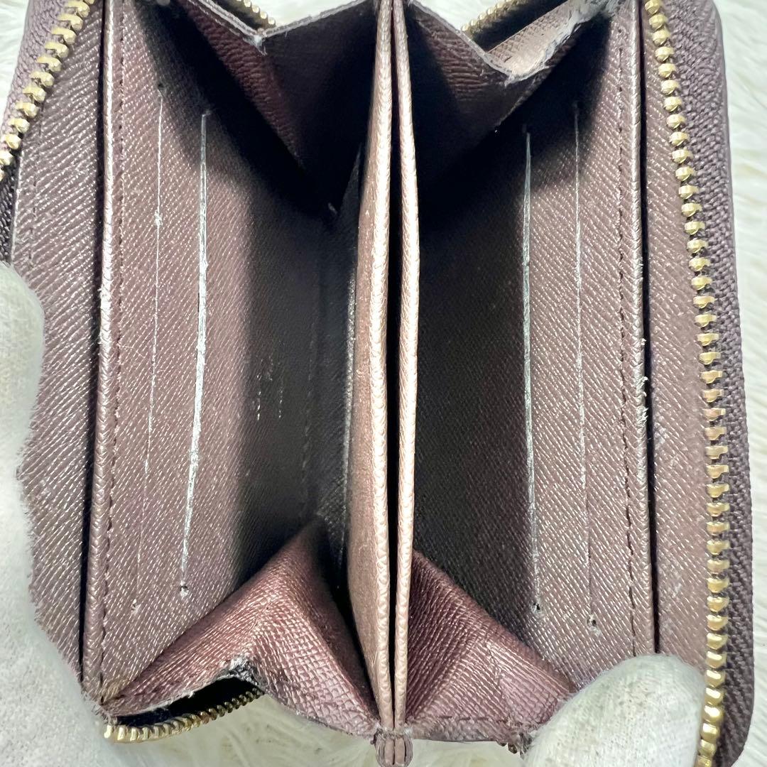 ルイヴィトン ケース ジッピーパース ダミエ 茶 小銭入れ 財布