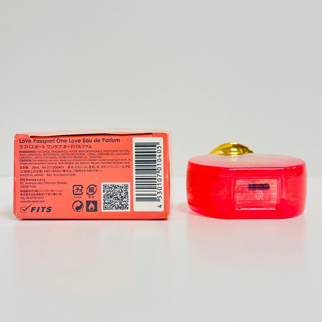 新品未使用　ラブパスポート　ワンラブ　オードパルファム　香水　30ml