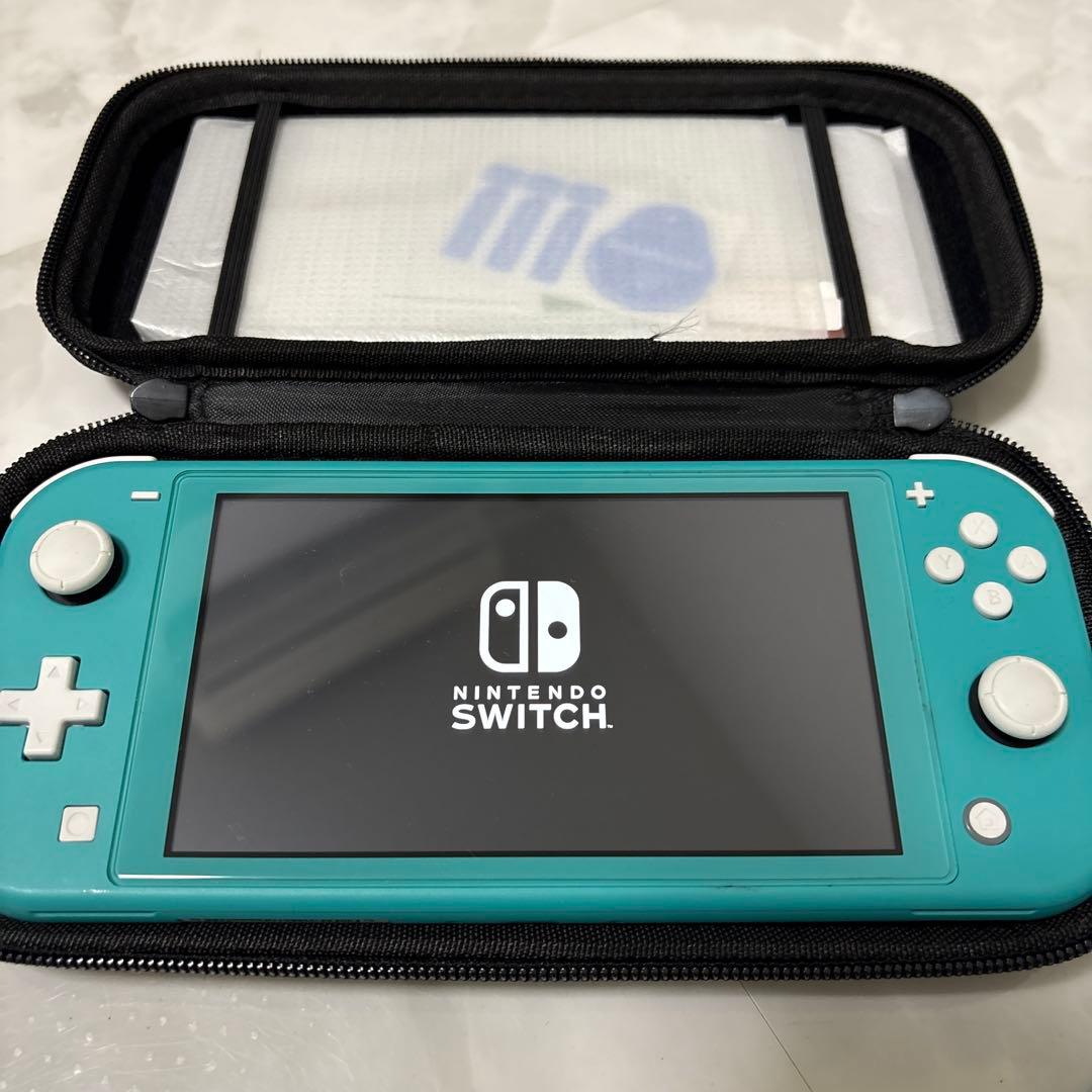 Nintendo Switch Lite ターコイズ　ソフト入り