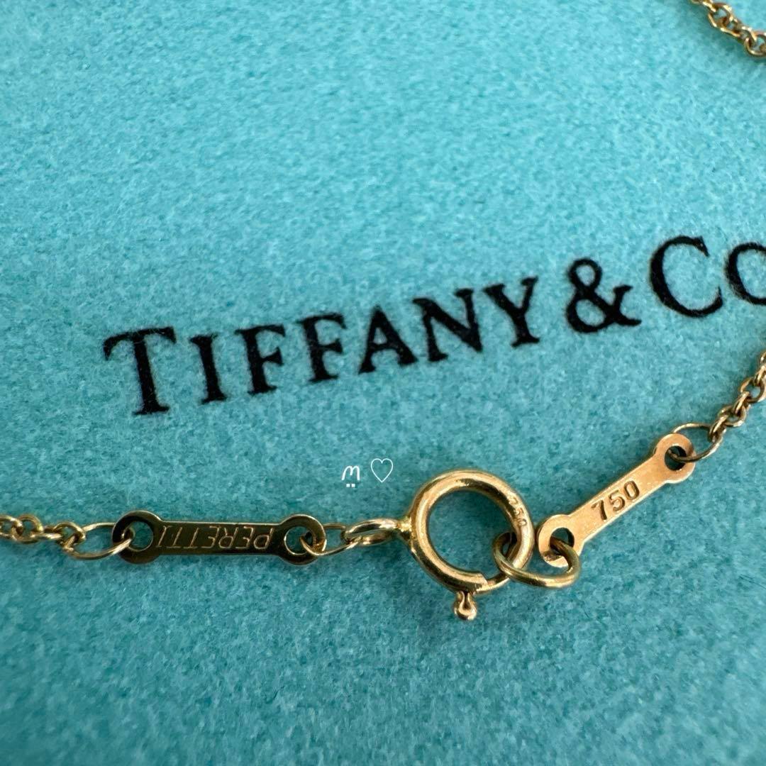 ティファニー　3PダイヤモンドバイザヤードブレスレットᏦ18ゴールド0.15ct