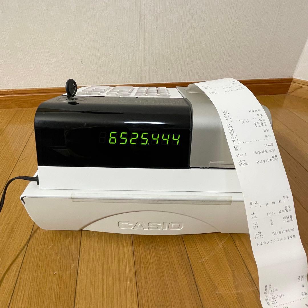 【１か月保証】カシオレジスター SE-S30 人気機種 コンパクト 送料無料