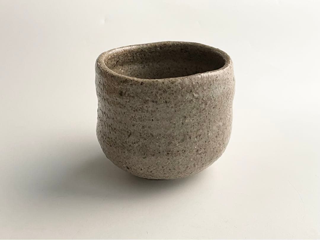 陶芸家　テーラー　上口愚朗　雲谷斎　筒茶碗　抹茶碗　箱なし