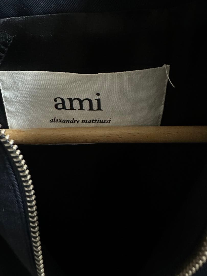 【梅干し】　ami ネイビー ジャケット