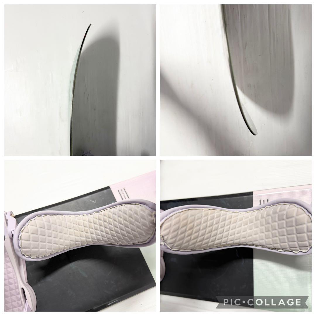 2点セット　ケース付　ブーツ無し　BURTON RIDE UNION レディース