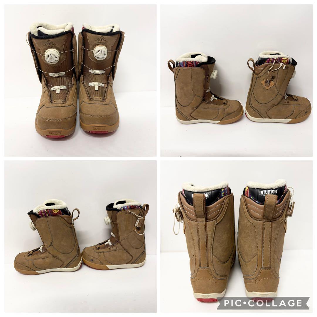 2点セット　ケース付　ブーツ無し　BURTON RIDE UNION レディース