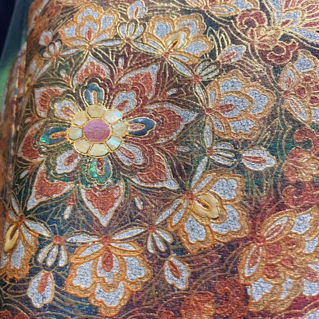 ア*ー様 No.2601 黒留袖 着物リメイクドレス ワンピース 結婚式 パーテ