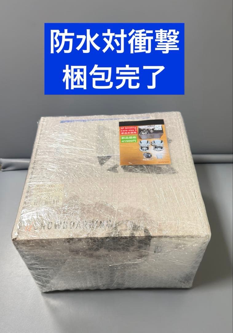 Fastec CORE ビンディング サイズS ホワイト/ブラック