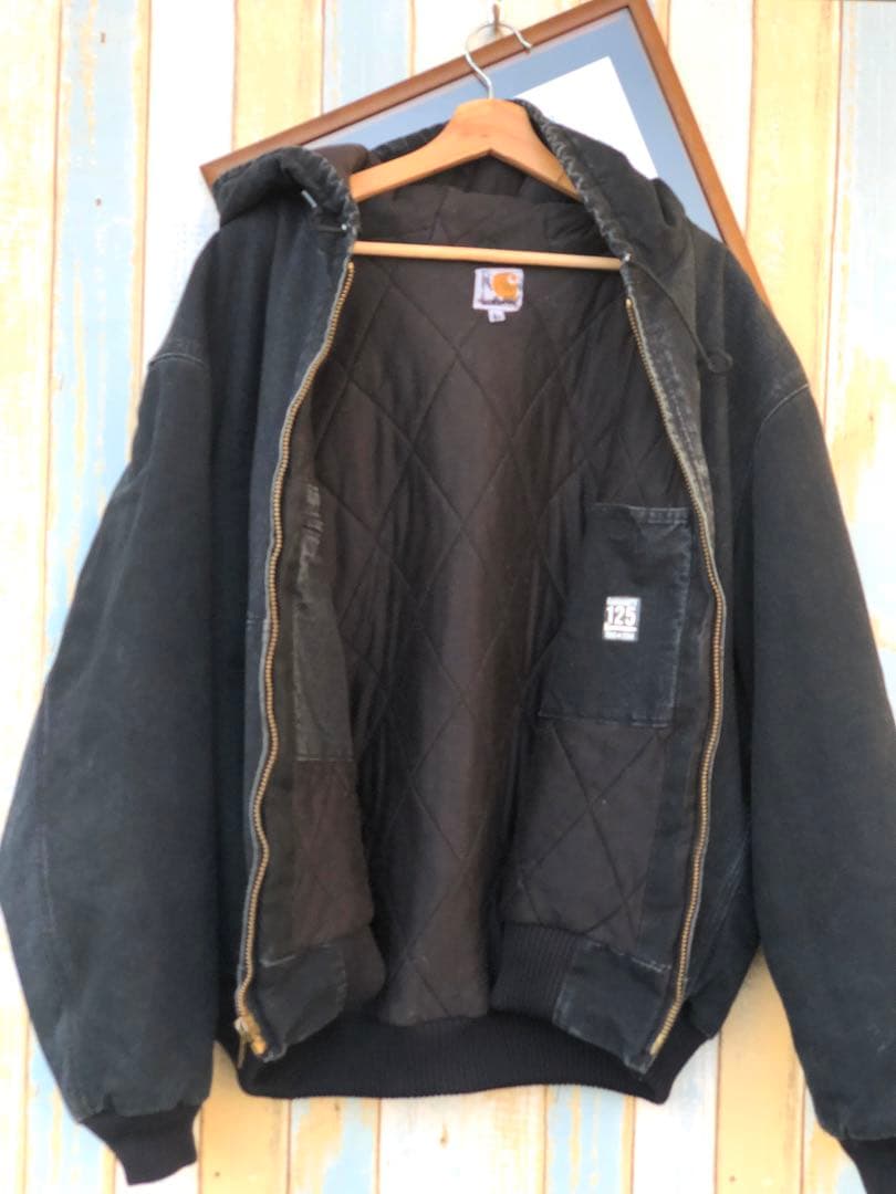 C*t様 Carhartt アクティブジャケット キルティング フェードブラック