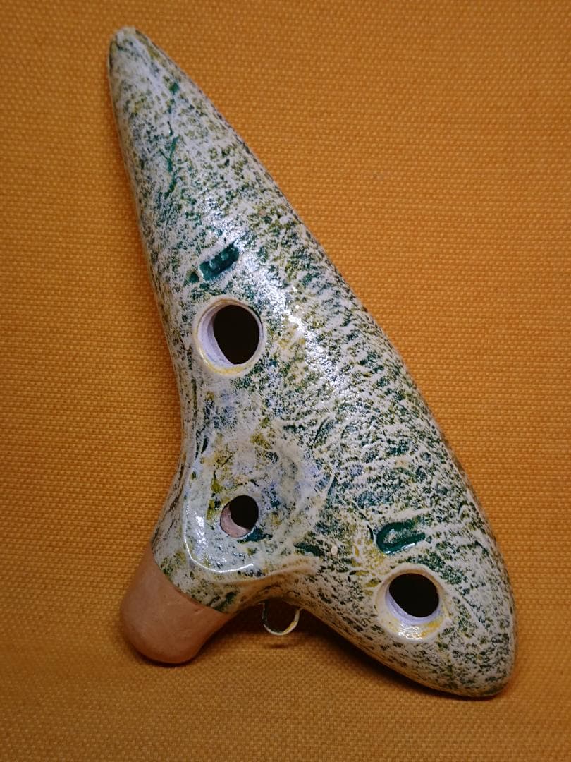 【美品】ナイト　オカリナ　大塚楽器　置物　インテリア　工芸品　美術品　A1345