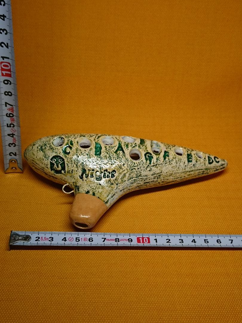 【美品】ナイト　オカリナ　大塚楽器　置物　インテリア　工芸品　美術品　A1345