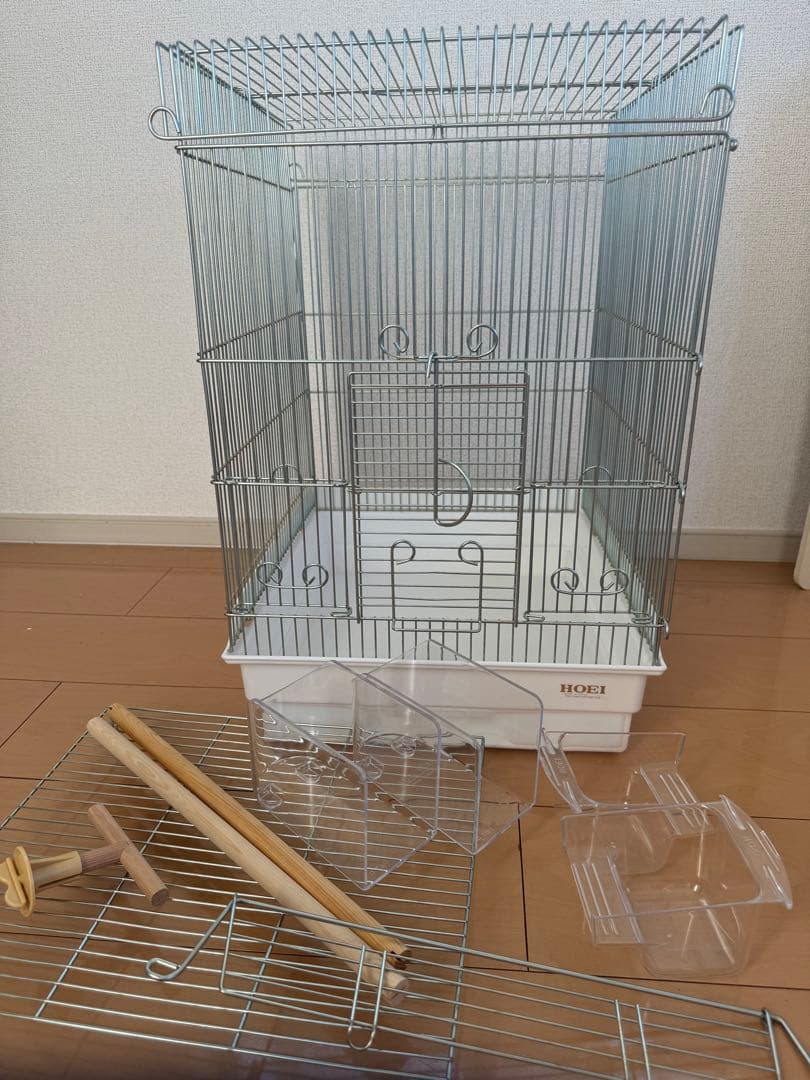 HOEI 35手のりG鳥ケージ＋おやすみカバー付き
