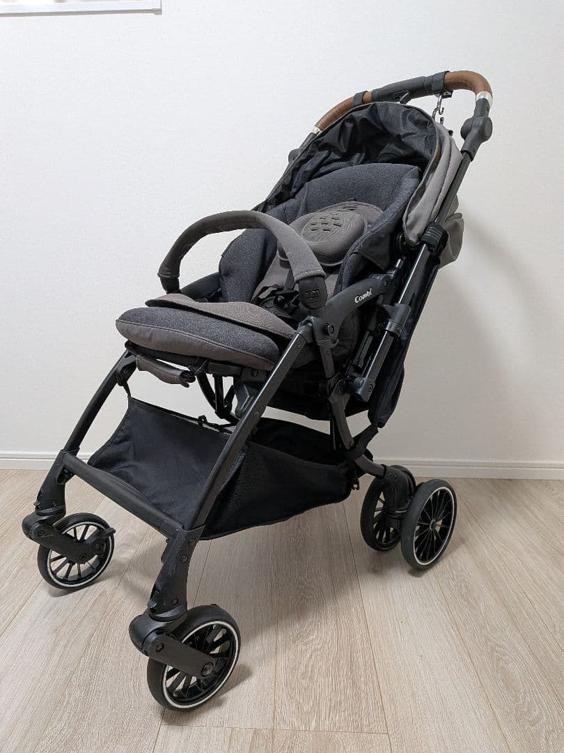 【美品】combi スゴカルSwitch エッグショック AN シャドーグレー