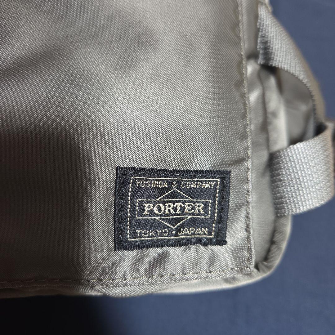 PORTER タンカー ウエストバック 2way シルバーグレー