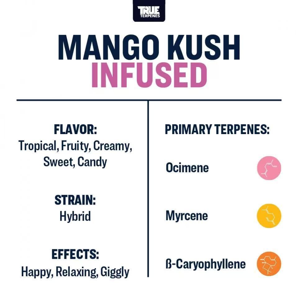 TRUE テルペン 香料 CBD CBN CBG 10ml マンゴークッシュ