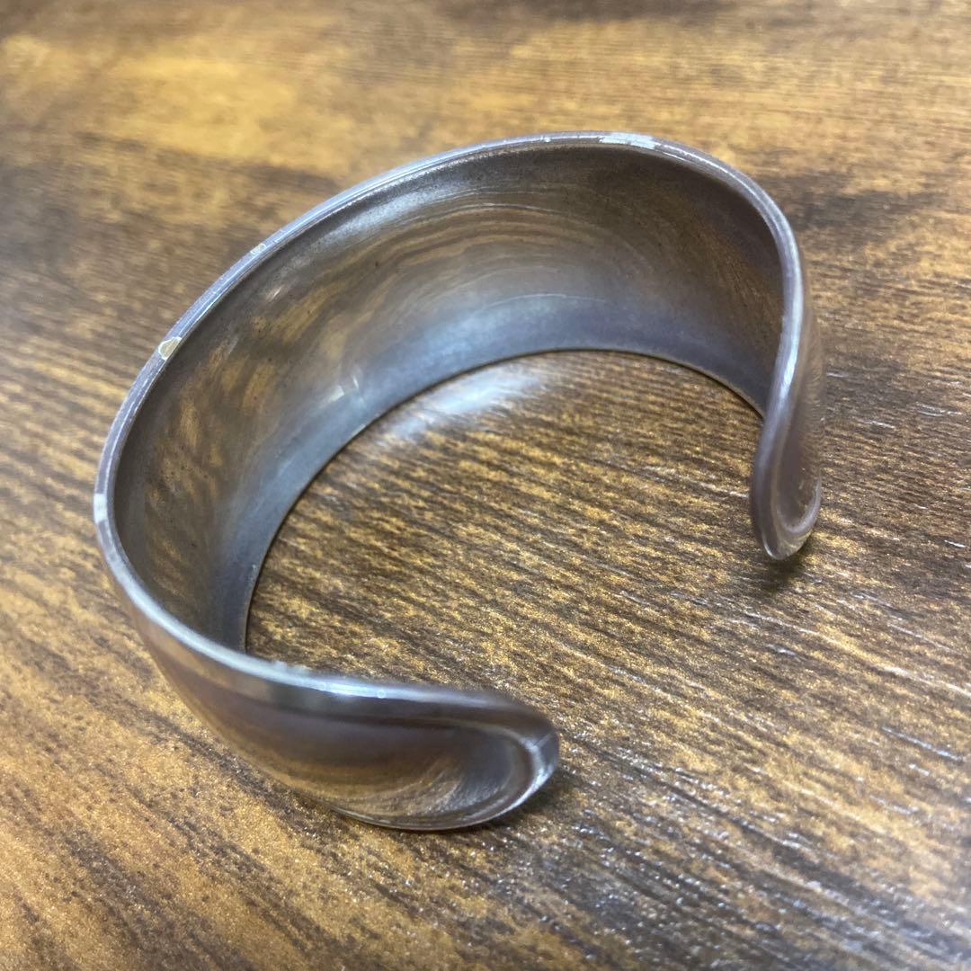 LAVER PLAIN CUFF 　メキシカンジュエリー　ボーンカフ　メキシコ