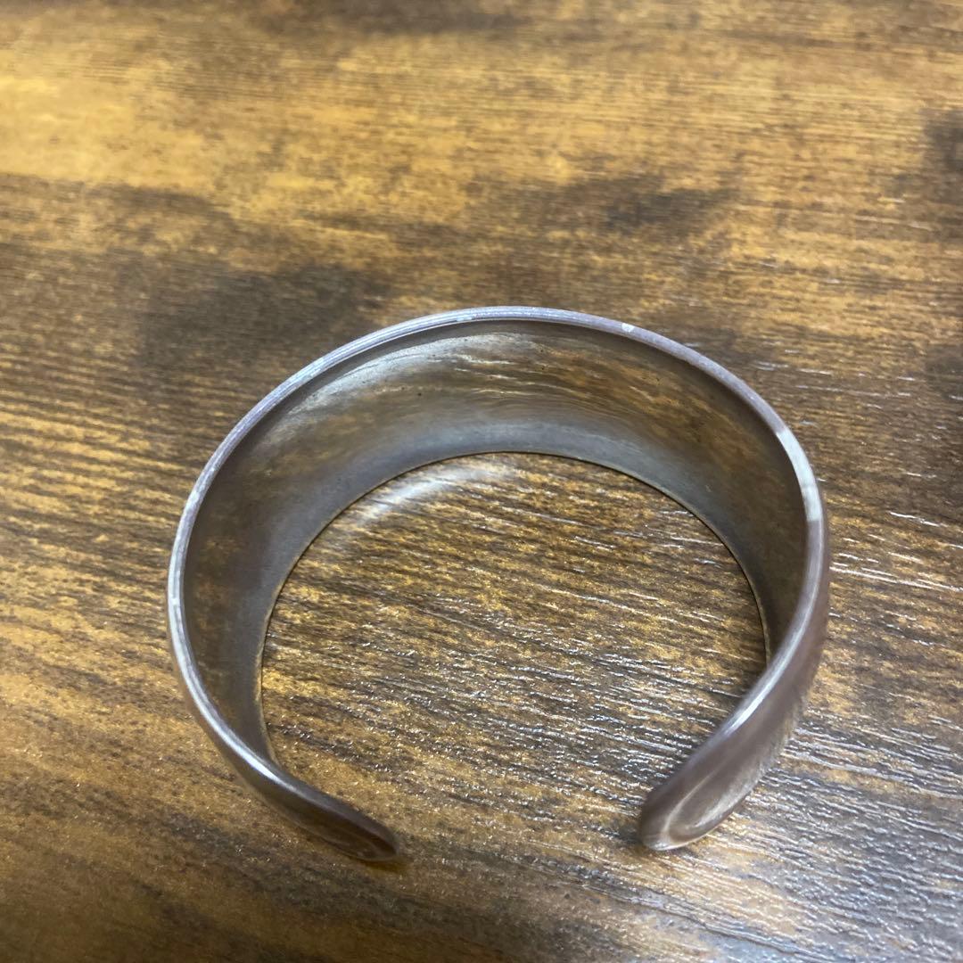 LAVER PLAIN CUFF 　メキシカンジュエリー　ボーンカフ　メキシコ