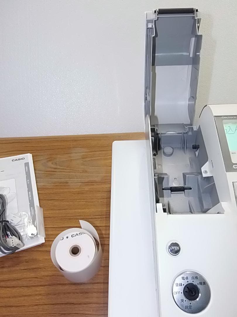 設定無料 TE-400 カシオ レジスター 軽減税率 インボイス 241224