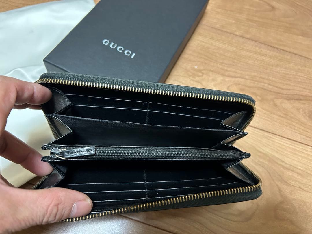 GUCCI 蛇デザイン 長財布　スネーク