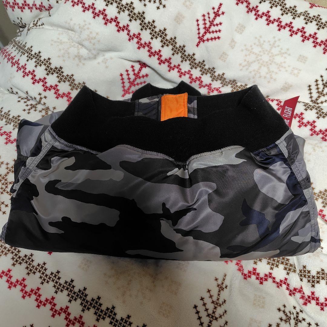 Alpha❗️MA-1希少グレーカモ！MSizeお買い得美品‼️