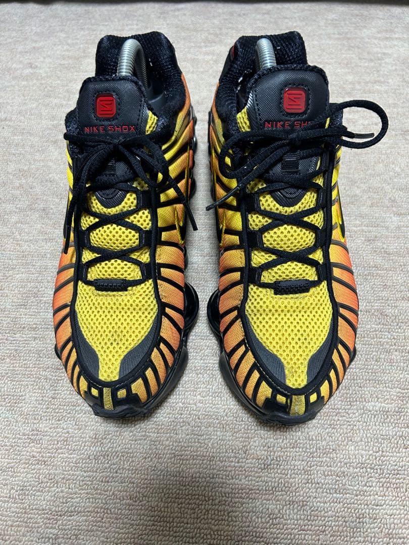 NIKE shox tl sunrise オレンジ/イエロー/ブラック