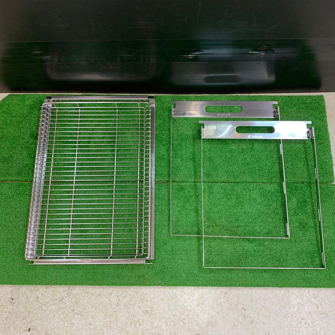 〇スノーピーク IGTハンギングラックフレーム メッシュトレー 1ユニット 浅型