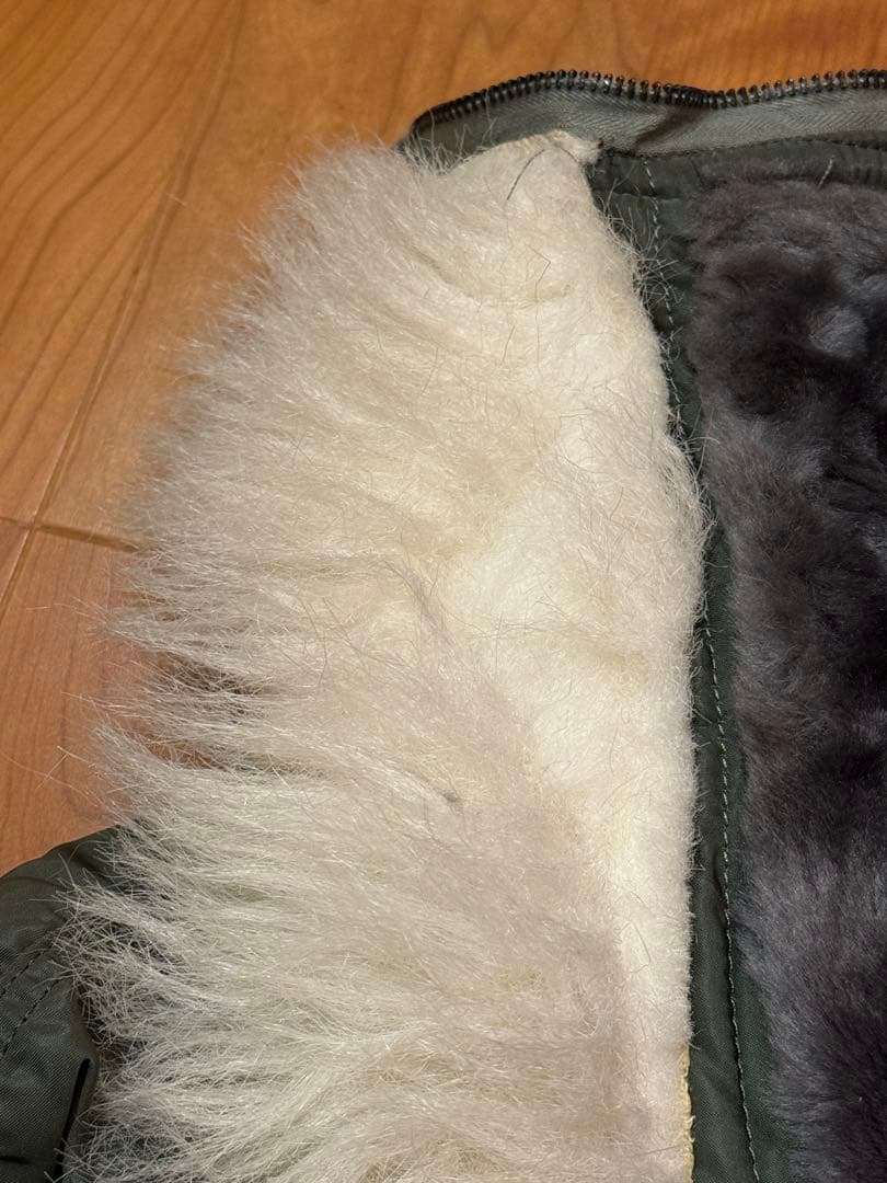 鏡餅　超美品 実物 81年 N-2B フライトジャケット USAF