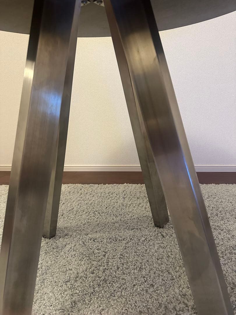 (aki)KANADEMONOテーブル CTB-K49R-PIN4-SUS