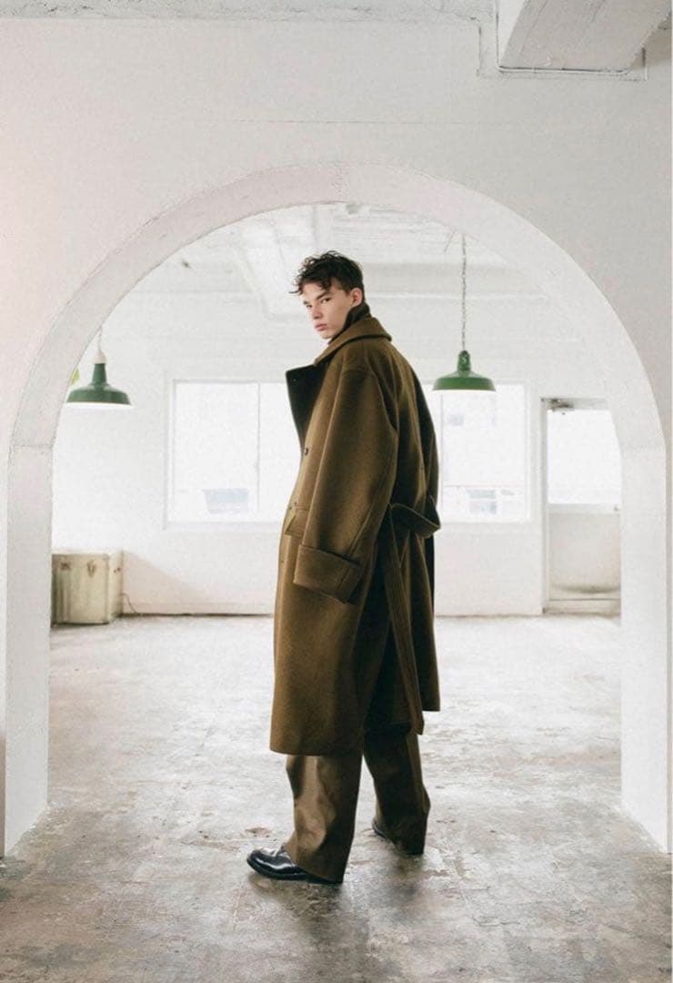 ジャケット・アウター blurhms WOOL CASHMERE BEAVER GREAT COAT