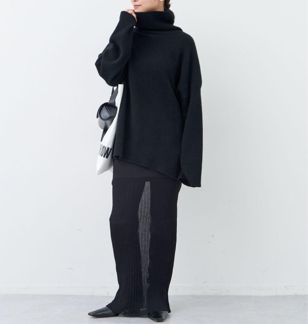 Deuxieme Classe 23AW Aries タートルネック　ブラック