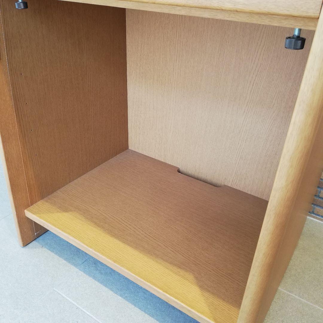 ◇Karimoku　オーク材　パソコンラック｜デスク｜学習机