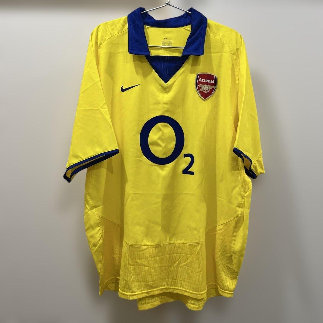 y*o様 2003-2004 アーセナル ユニフォーム サード 黄 イエロー