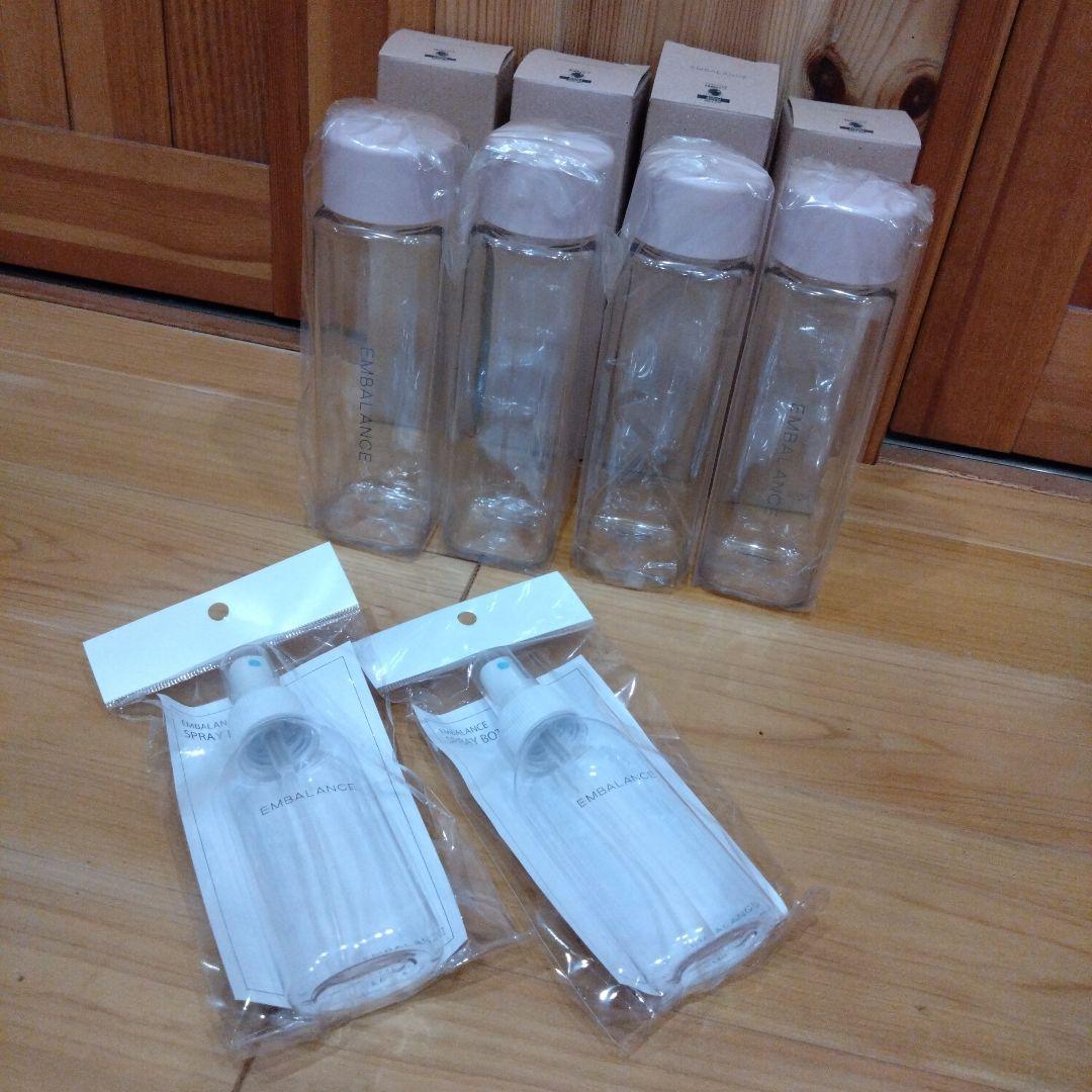 エンバランス ボトル5個とスプレー2個