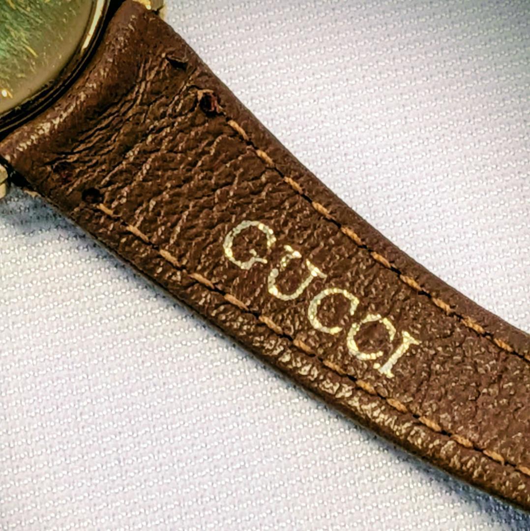良品 GUCCIレディース腕時計3600シェリーライン Gフェース イタリア