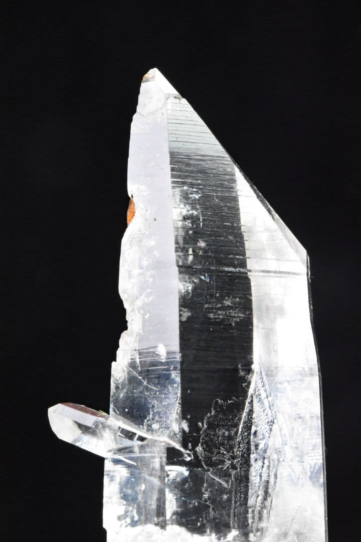 ガネーシュヒマール ラパ産 コロンビアレムリアンの様な条線のポイント1